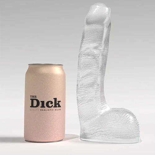 The Dick Romeo Dildo 9 Inch Clear