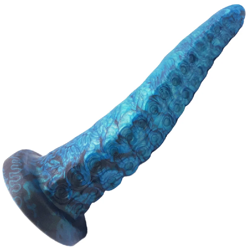 8" Teuthida - Large - Silicone Tentacle Dildo by Uberrime - Mermaid