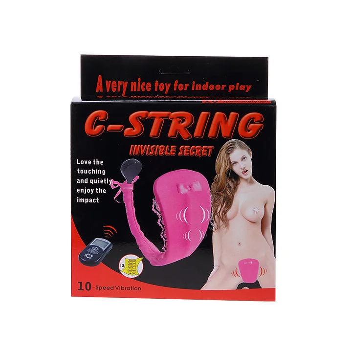 Baile C-String Invisible Secret Vibrator