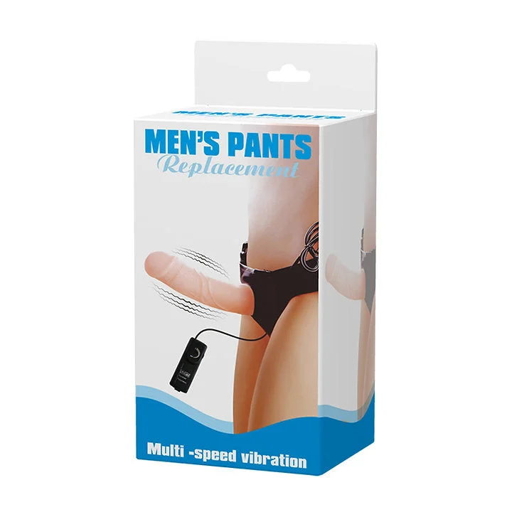 Baile Men's Pants Replacement Multi-speed Vibrating Dildo