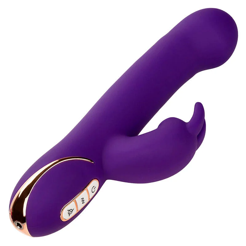 Calexotics - Jack Rabbit Vibrator & Stimulator 7 Vibrations And Suctions Mode Blue