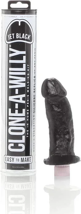 Clone-A-Willy Vib/ Dildo Kit -Jet Black