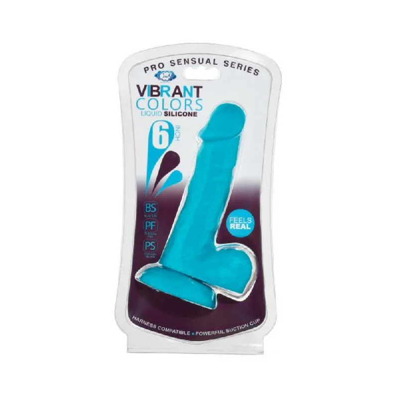 Cloud 9 Vibrant Colors 6 Blue Pro Sensual Line "