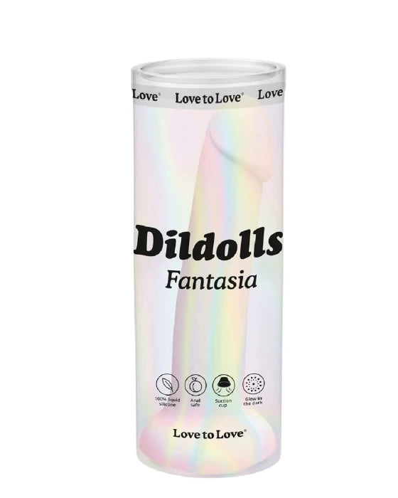 Dildolls ''Fantasia Glow Silicone Dildo