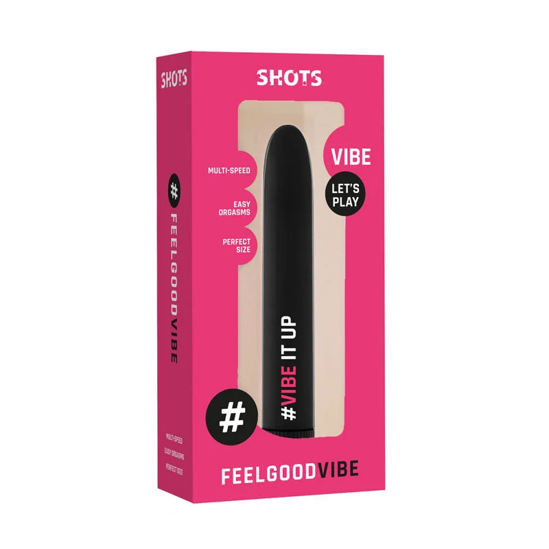 Feelgood #VibeItUp - Black 17.2 cm Vibrator