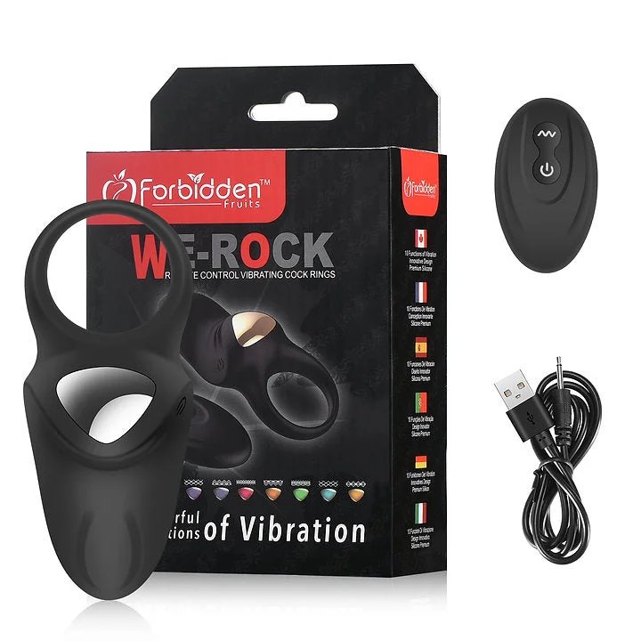 Forbidden Fruits We Rock Vibrating Cock Ring Powerful Vibe Wireless Controlled