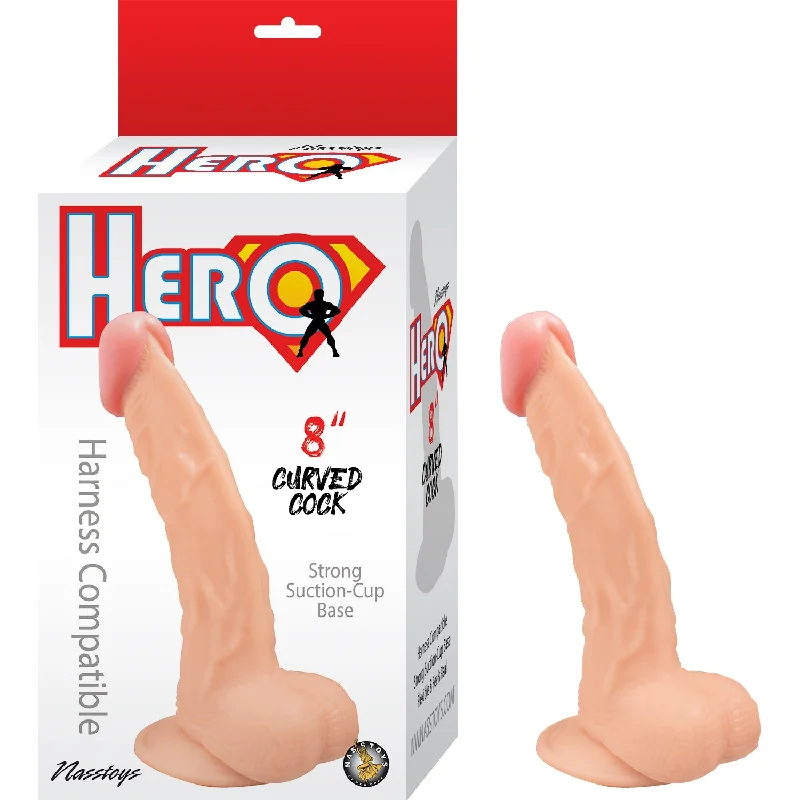 HERO 8″ CURVED COCK-WHTE