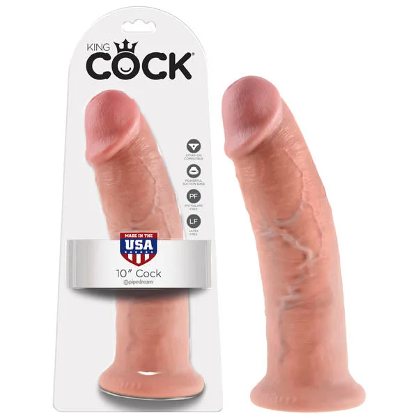 King Cock 10'' Cock Flesh Dildo