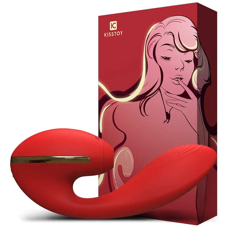 KISSTOY Tina Warming Clit Suction & G-Spot Vibrator