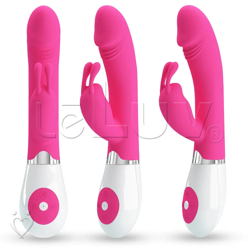 Rabbit Vibrator Voice & Sound Activated 30 Modes Smooth Silicone