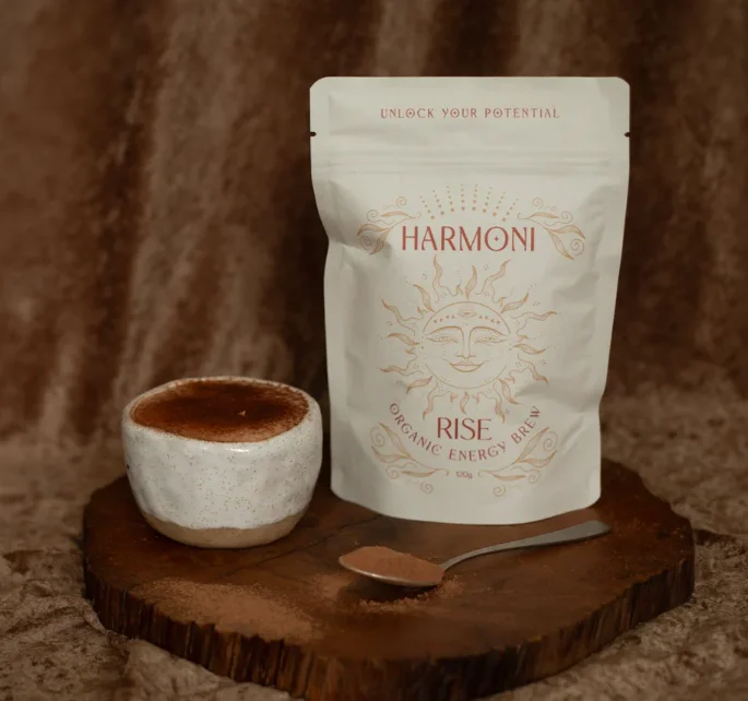 Harmoni Rise organic energy brew - Cacao Coffee Replacement