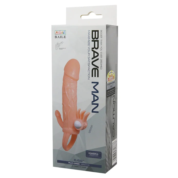 Multi-Speed Powerful Vibration Penis Extension Sleeve