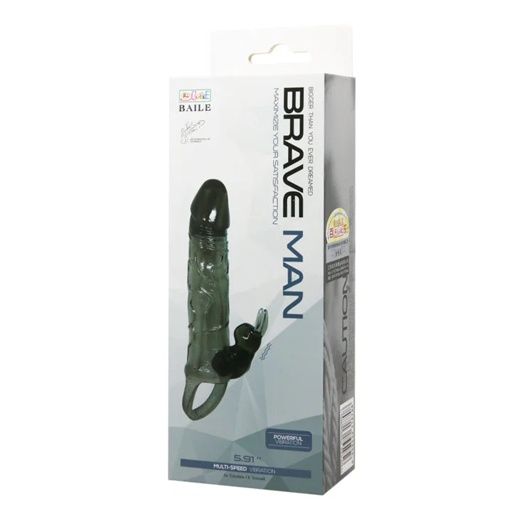 Multi-speed Powerful Vibration Penis Extension Sleeve