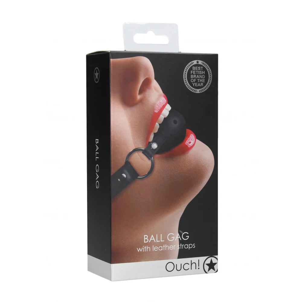 Ouch! Gag Ball -Black