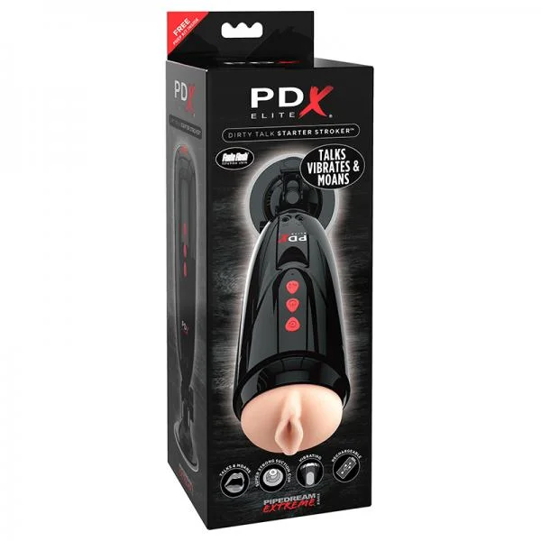 Pdx Elite Dirty Talk Starter Stroker