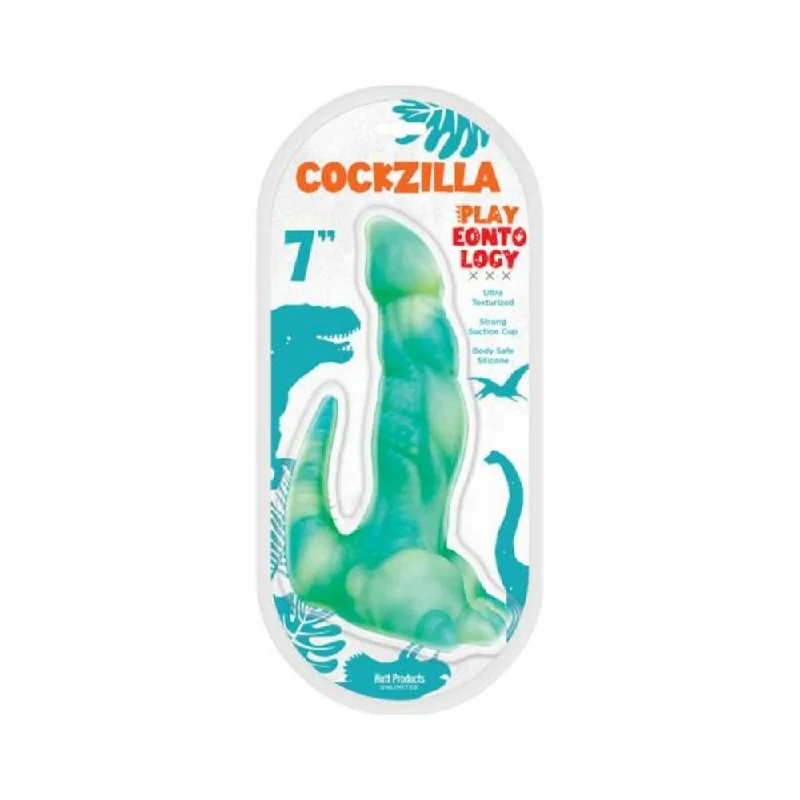 Playeontology Reptile Series Cockzilla 7 In. Silicone Dildo