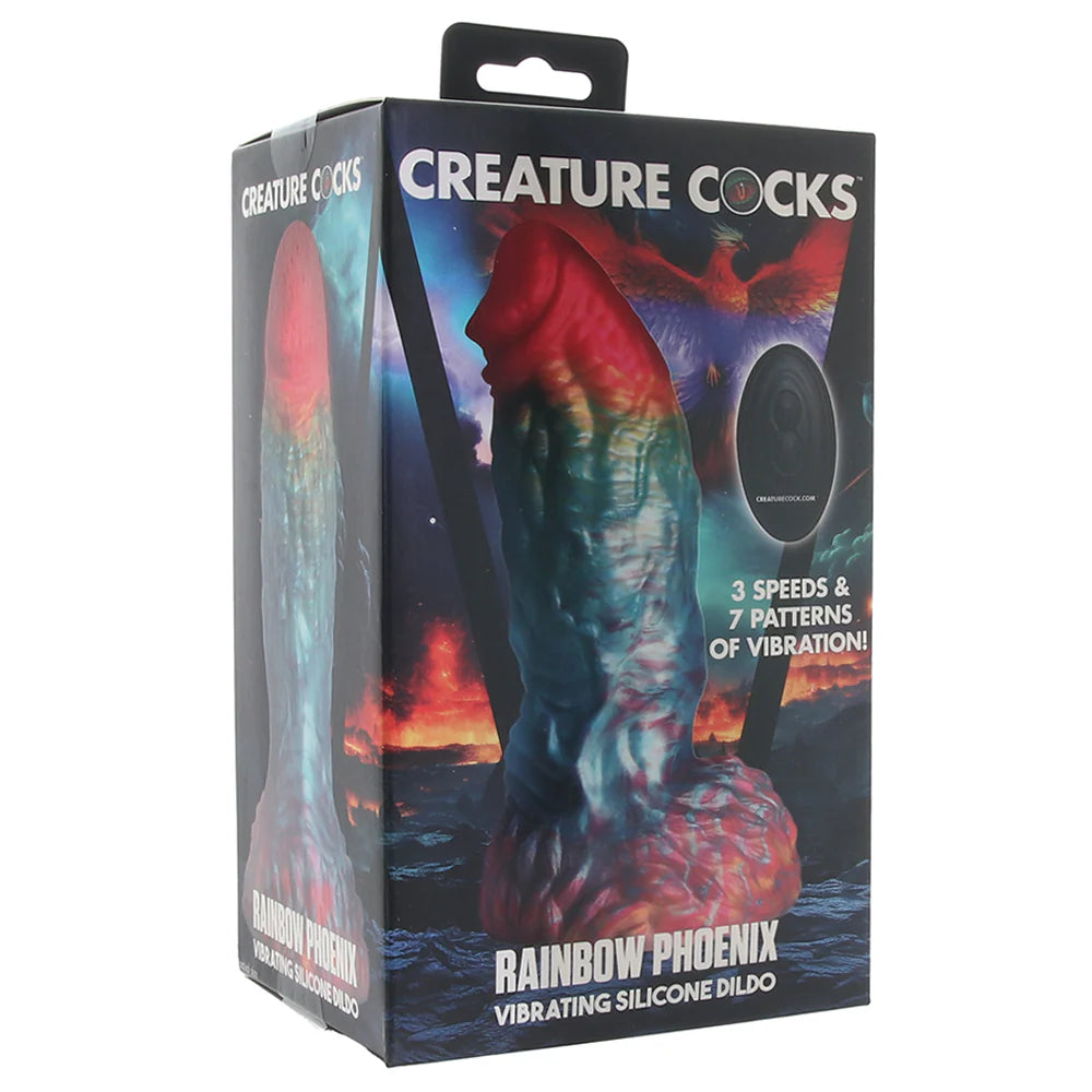 Creature Cocks ''Rainbow Phoenix'' Dildo Vibe