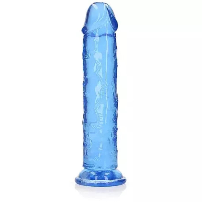 RealRock 11' Clear Dildo -Blue