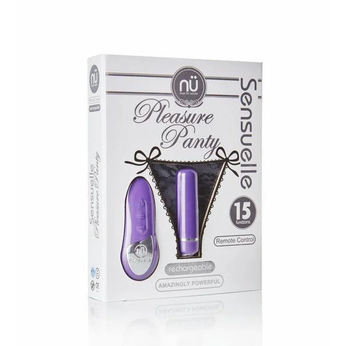 Sensuelle Pleasure Panty Purple Remote Control