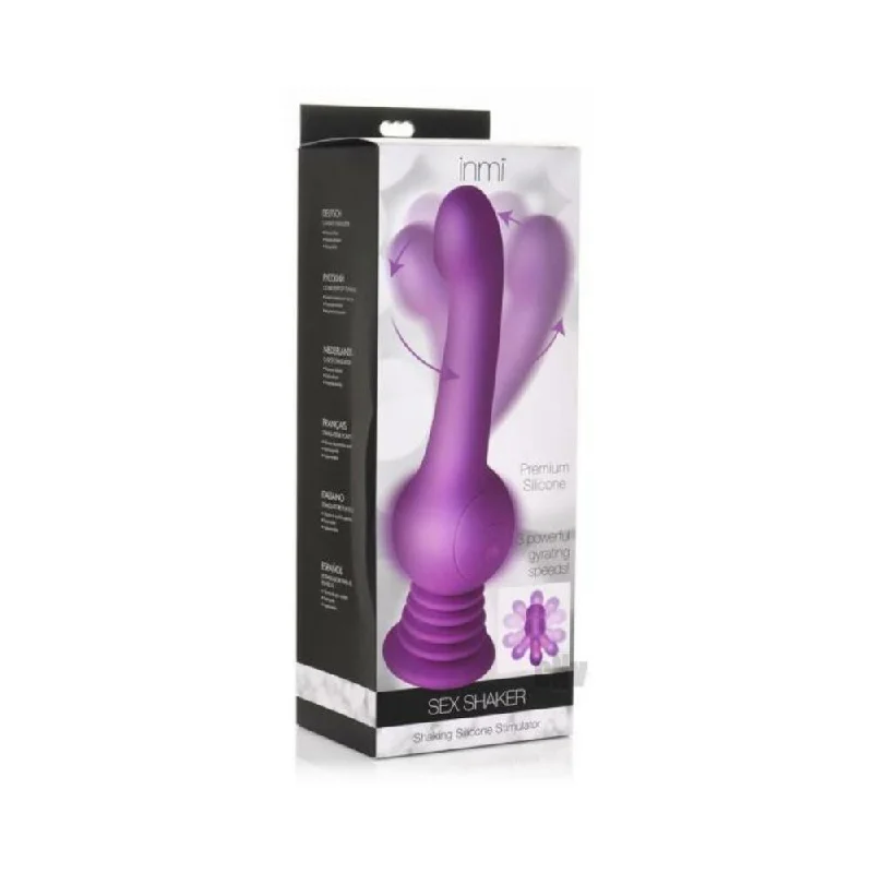 Sex Shaker Silicone Stimulator - Purple