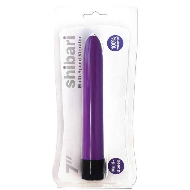 Shibari 7 Multi Speed Vibrator Purple