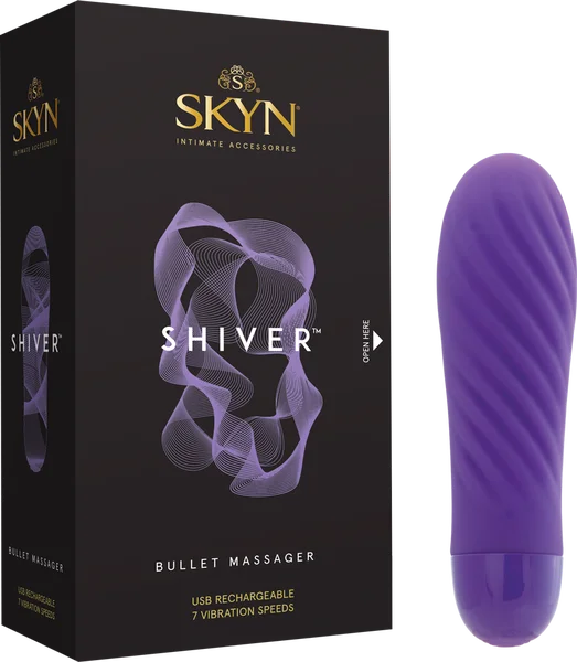 Lifestyles SKYN® Shiver Waterproof 7 Speeds 7 Vibration Modes Rechargeable