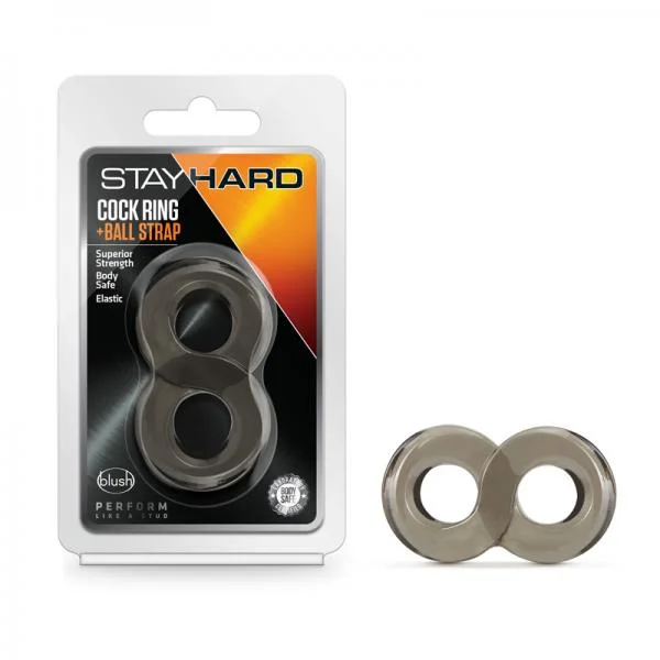 Stay Hard Cock Ring And Ball Strap