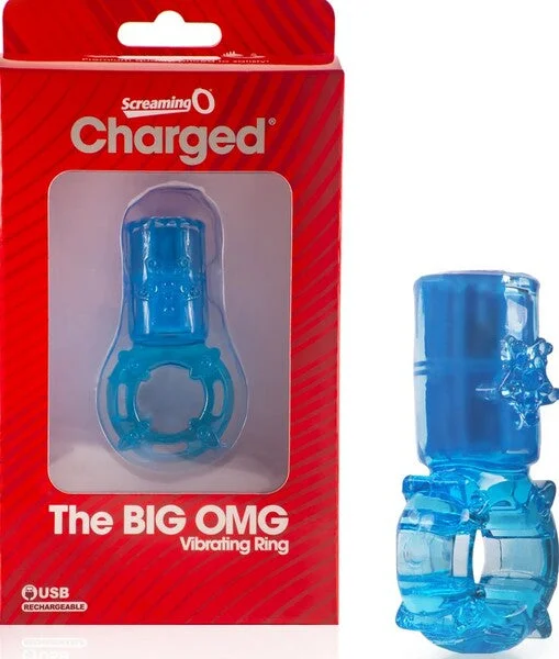 Screaming O The Big OMG Vibrating Ring Vertical Motor Maximum Clit Contact Rechargeable