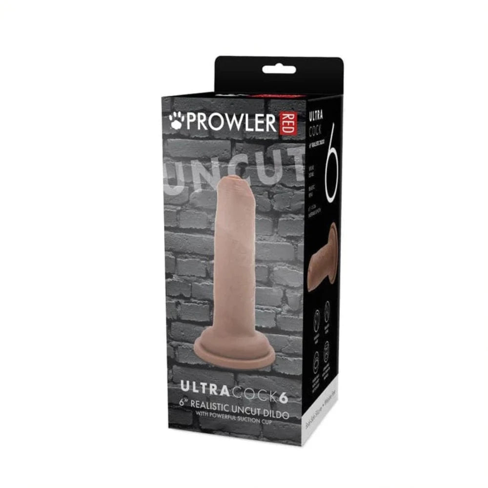 Prowler ''Uncut'' Ultra Cock 6'' Dildo