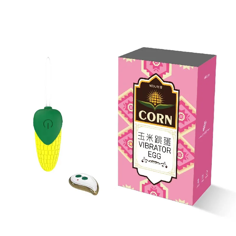 Vegetable Series Corn Female Remote Control Small Vibrating Egg