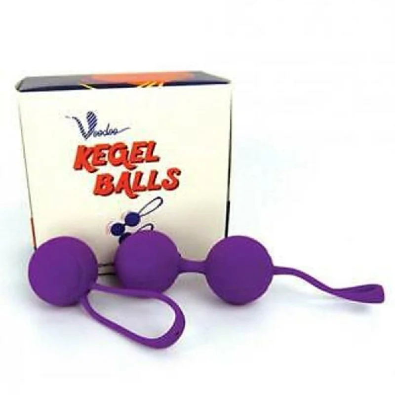 Voodoo Kegel Balls Set of 2 -Purple