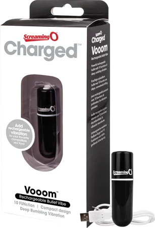 Screaming O Vooom Bullet 10 Function Motor Rumbles Deep for Penetrating Pleasure