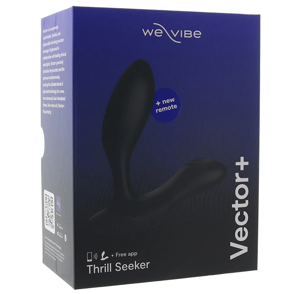 We-Vibe ''Vector'' Prostate Massager -Black