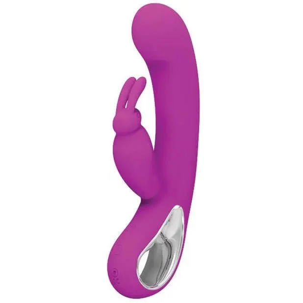 Webb Bunny Ears Rabbit Vibrator with Handle 12 Vibrating Functions