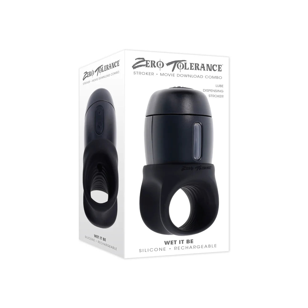 Zero Tolerance ''Wet it Be'' Lube Stroker -Black