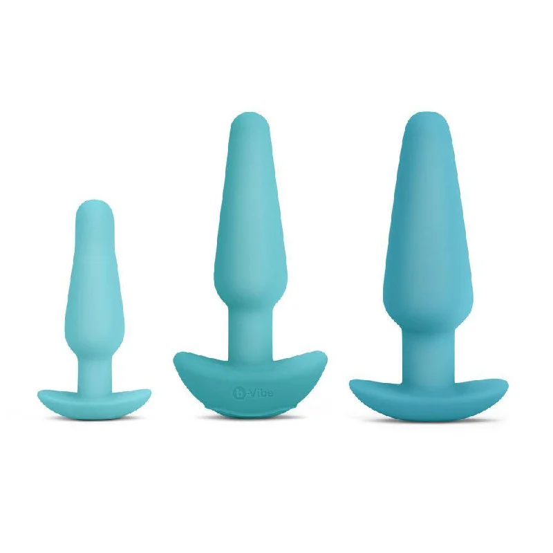 B-Vibe Anal Education Set Blue