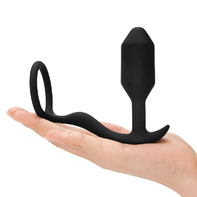 B-Vibe Snug And Tug Black