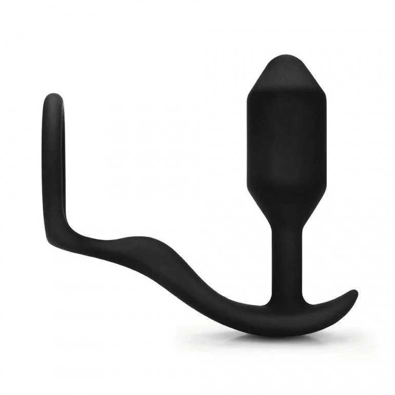 B-Vibe Vibrating Snug And Tug Butt Plug Medium