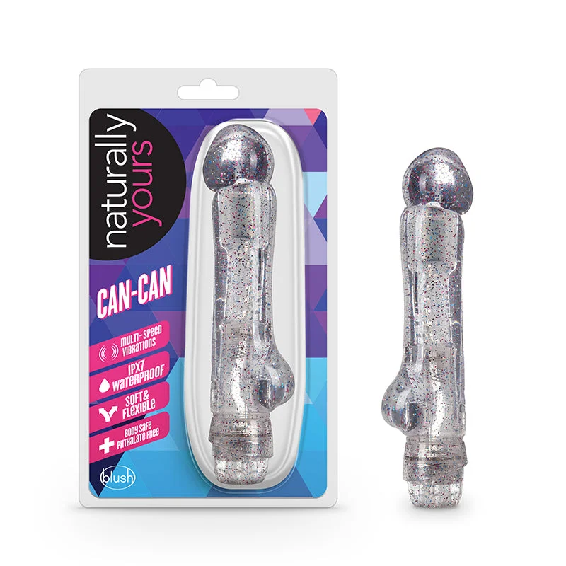 Blush Naturally Yours Can-Can G-Spot Vibrator Clear