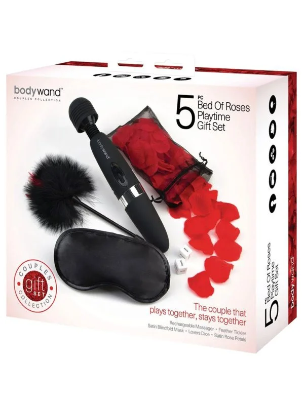 Bodywand Bed Of Roses Playtime 5 Piece Gift Set