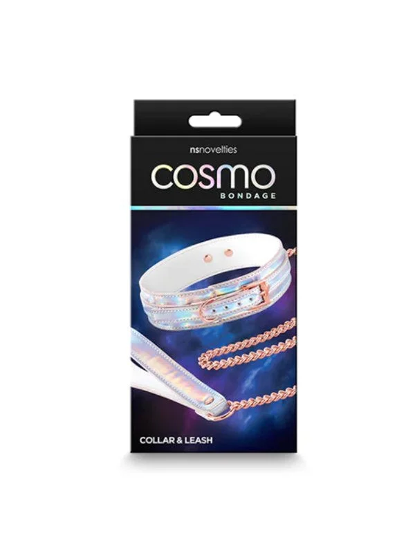 Cosmo Bondage Collection Holographic Collar & Leash