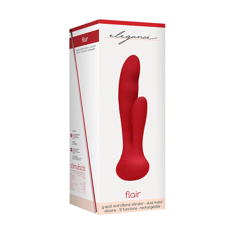 Elegance Rechargeable G-Spot Vibrator - Red