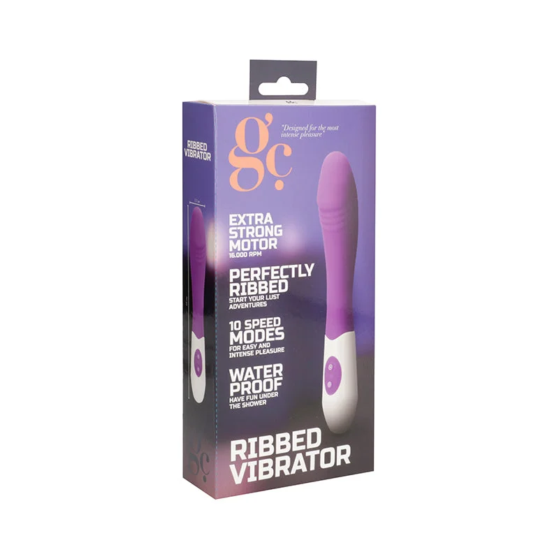 GC Ribbed Vibrator - Purple