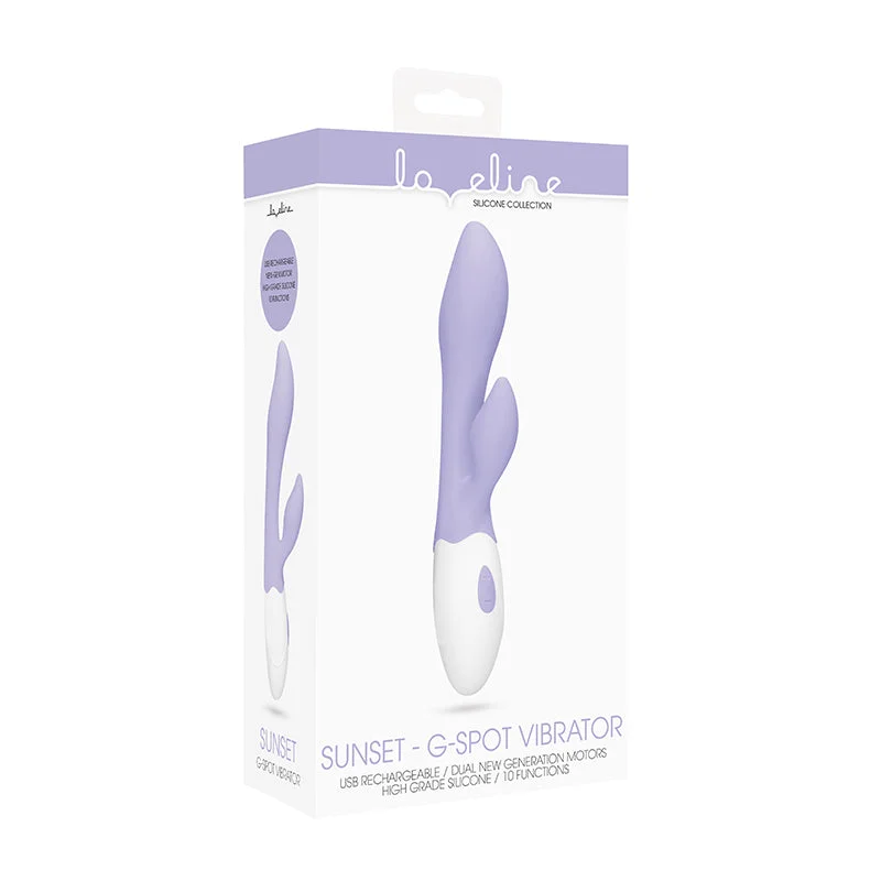 Loveline - Clit Stimulating Vibrator - Sunset - Lavender