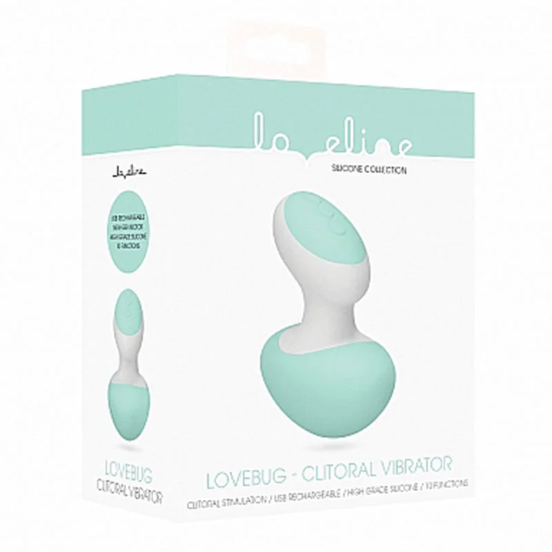 Loveline - Clitoral Vibrator - Lovebug - Green