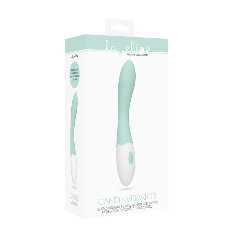 Loveline - G-Spot Vibrator - Candi - Mint Green