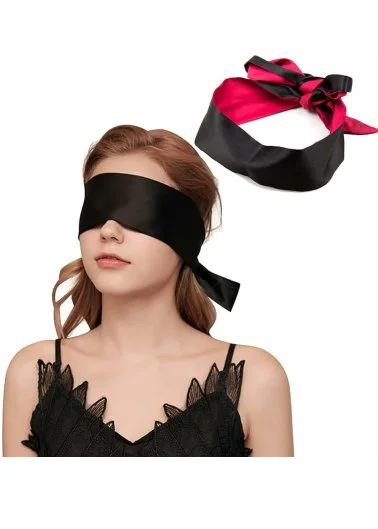 Luxe Outlet Tie Up Satin Blindfold