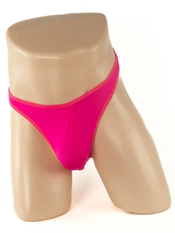 Poison Rose Men's Lycra G-String Hot Pink