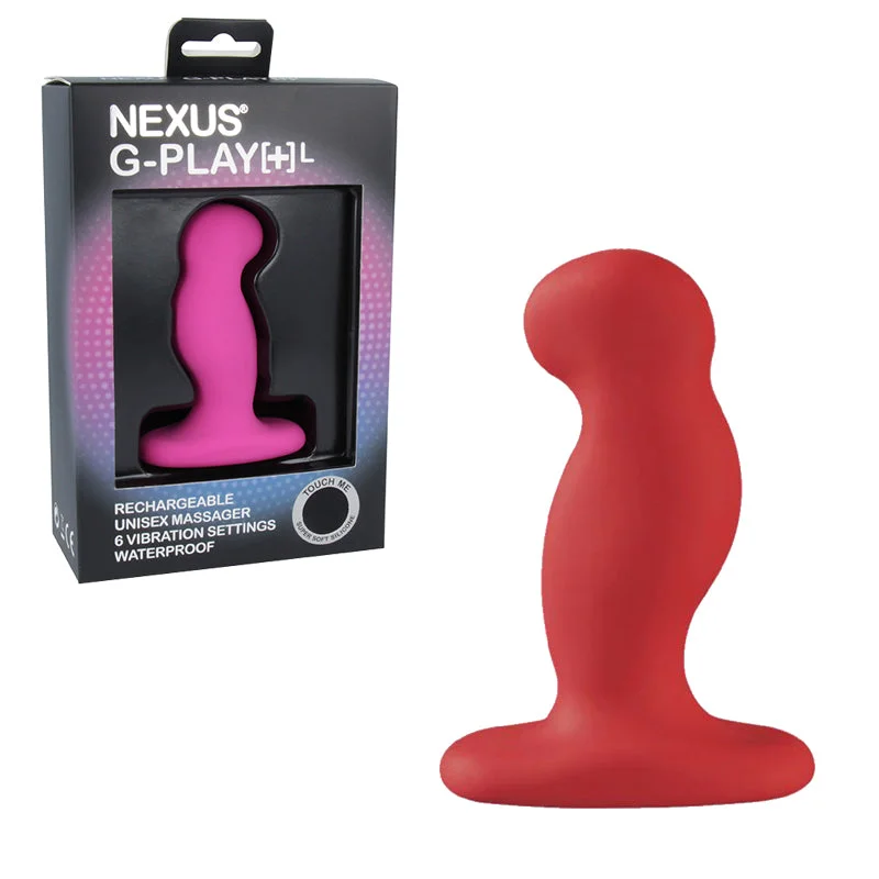 Nexus GPLAYLRG+ Unisex Vibrator - Red