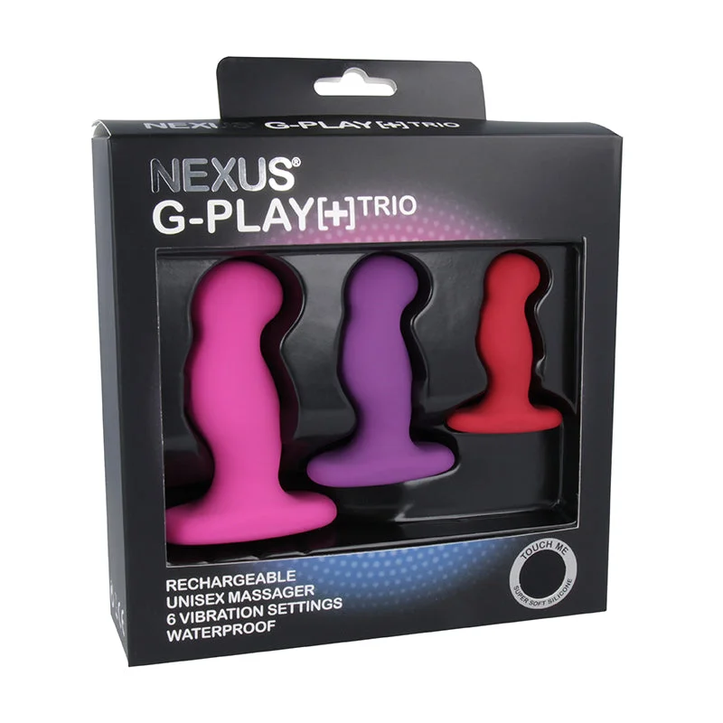 Nexus GPLAYTRIO+ Vibrator Pack S/M/L Sizes